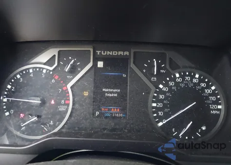 2023 Toyota Tundra Sr5 из США, поврежденный, VIN 5TFLA5DB0PX077679